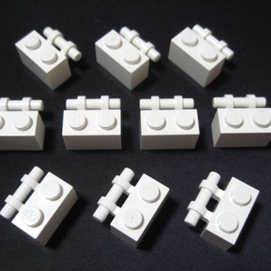 凸レゴ凸 %30236 1x2バー付ブロック（白） 10個の画像2