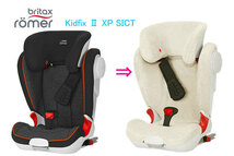 ★新品、新色、Britax/Romer-レーマー純正サマーカバー、オフホワイト、Kidfix (II) XP (SICT)用、送料無料！★_画像3