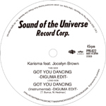 [MUSIC] 特価セール★KARISMA feat. JOCELYN BROWN / GOT YOU DANCING -DIGUMA EDIT- (7) / MURO