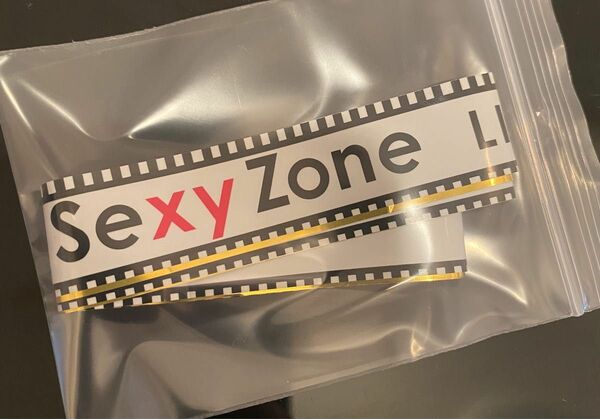 sexyzone 2019年ツアー銀テープ