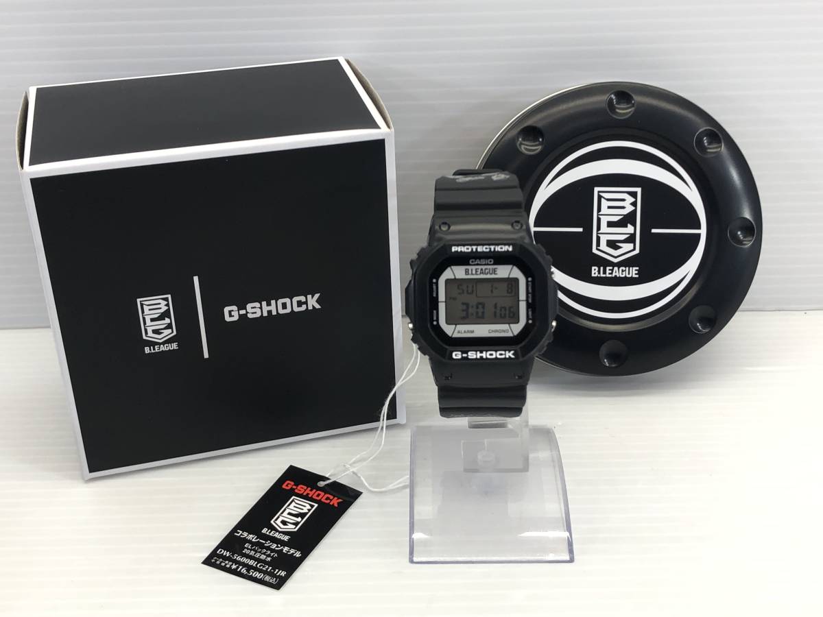 カシオ G-SHOCK B.LEAGUE コラボレーションモデル DW-5600BLG21-1JR