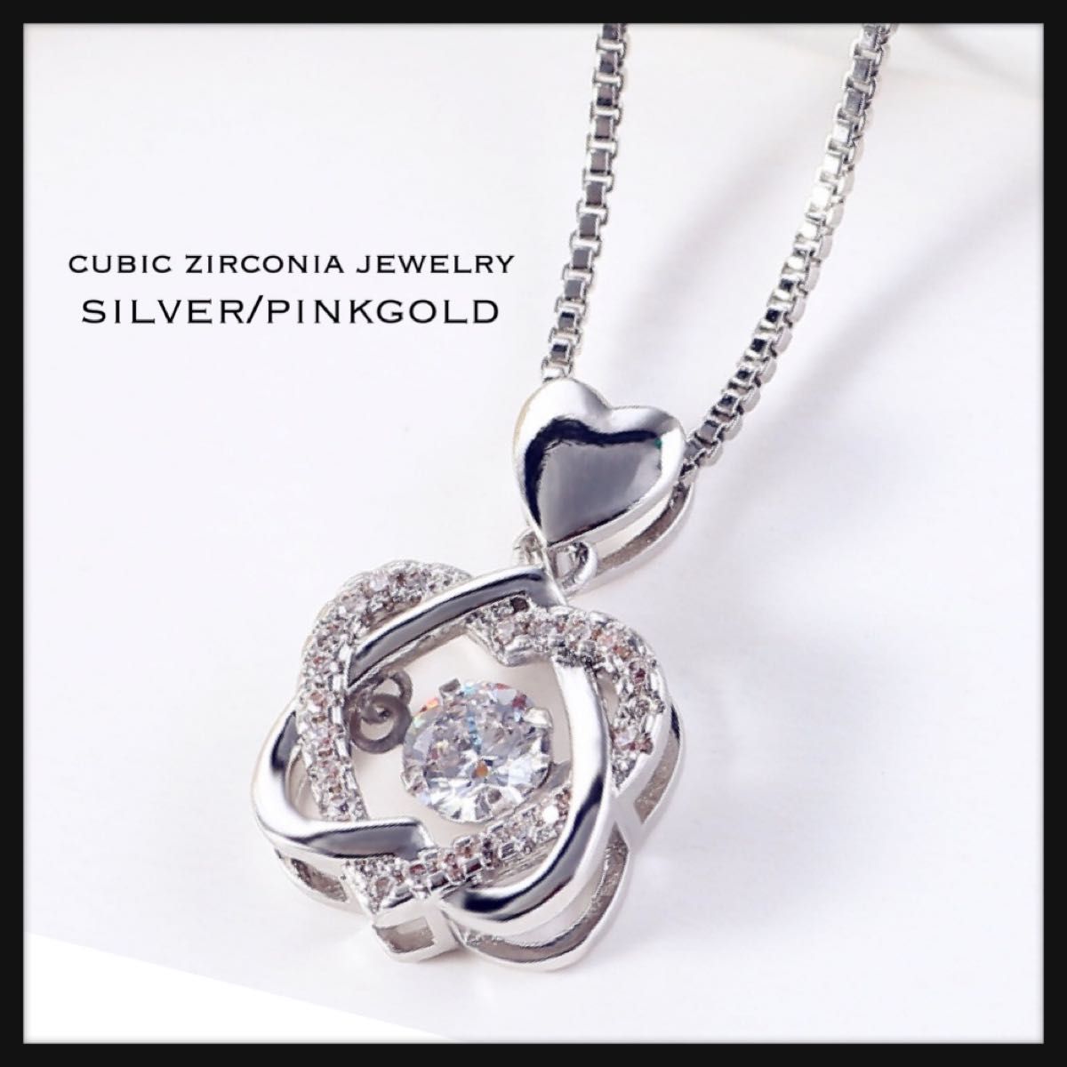 一部予約販売】 ダンシングストーンネックレス0.3ct k18ダイヤ