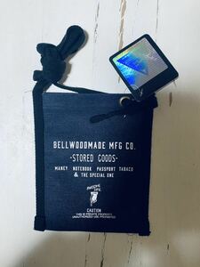 完売 BELLWOODMADE CONTAINER CANVAS NAVY ベルウッドメイド サコッシュ