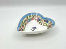 WEDGWOOD ウェッジウッド SARAH Heart Shape 12cm Dish サラ ハート型 12cm 皿 *L259_画像2