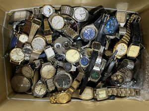 メンズ・レディース 腕時計 SEIKO CITIZEN CASIO 等 セイコー シチズン カシオ ジャンク 大量セット 
