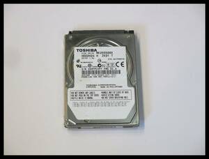 ◇送料198円 東芝 MK2555GSX 250GB 2.5インチHDD SATA◇1377