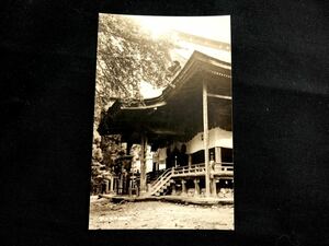 【戦前絵葉書・長野】戸隠神社 宝光社