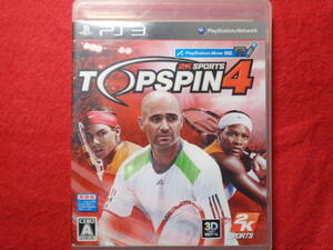 ★即決★起動画像有★ トップスピン4 PS3 ソフト 198 TOPSPIN4