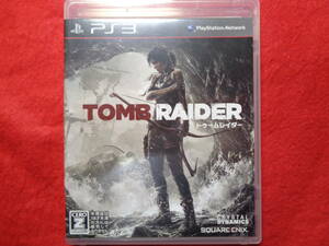 * prompt decision *. animation image have * disk beautifully is visible * Tomb Raider PS3 soft 198 TOMB RAIDER