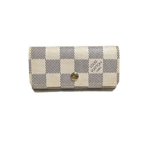 4本用キーケース ダミエアズール ミュルティクレ4 M62630 ルイヴィトン ダミエアズール キーケース LOUIS VUITTON LV 【SS】 【中古】