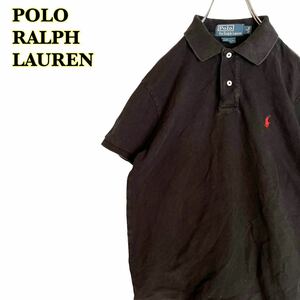 POLO RALPH LAUREN ポロラルフローレン　半袖ポロシャツ　刺繍　メンズ　Sサイズ　【AY0913】