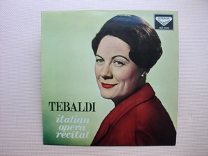 ＊【LP】レナータ・テバルディ（ソプラノ）／テバルディ・イタリア歌劇 リサイタル（SLC1036）（日本盤）