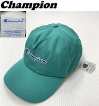 未使用 Champion ミント フリースキャップ メンズ レディース アウトドア タグ裏ボア キャンプ カジュアル ダンス ストリート チャンピオン_画像1