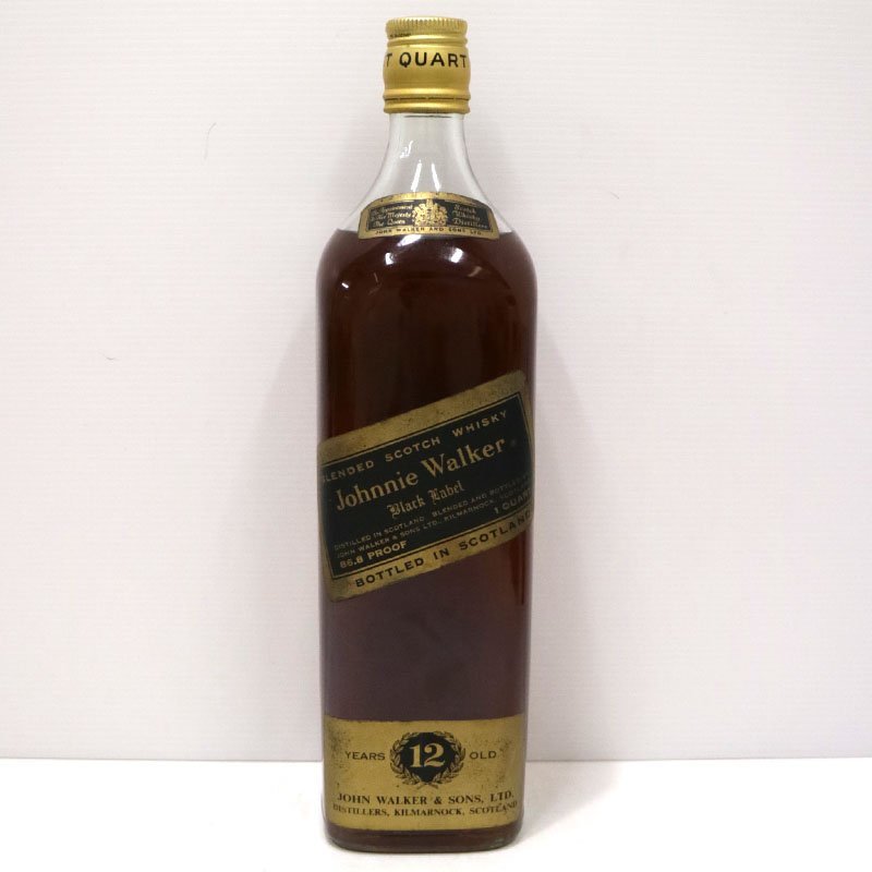 ヤフオク! -「ジョニーウォーカー 黒 特級」(飲料) の落札相場・落札価格