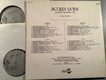 LP(2枚組 ドイツ盤)●ジャック・ドゥエ JACQUES DOUAI／Autrefois Aujourd hui vol.1●美品！_画像2