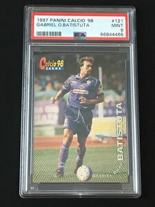 PANINI CALCIO 98 BATISTUTA PSA9