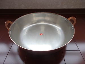  immediately successful bid special price new goods storage goods copper made heaven .. saucepan standard 39... saucepan copper .. saucepan 39. new goods unused made in Japan business use dirt equipped extra attaching outlet 