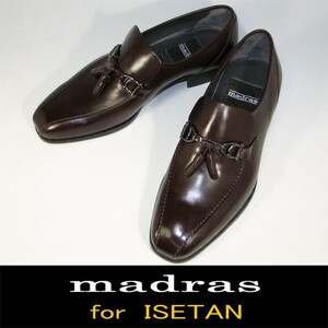 ！値下げ！◆【全国送料無料】◆新品激安◆madras for 『 ISETAN 』◆本革レザノヴァ◆完全防水素材◆23.5cm◆