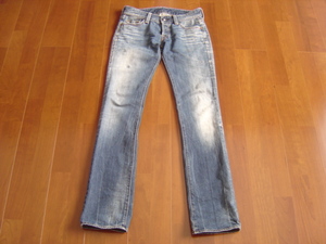 HTC skinny repair &woshu processing Denim 28 secondhand goods * home storage goods 