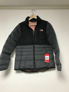  production end * abroad limitation North Face down jacket black gray pink M* protection against cold 