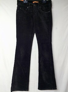 ◆Levi's リーバイス LADY STYLE TA701-00◆コーデュロイブーツカットパンツ ブラウン◆