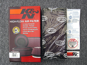 K&N air filter original exchange Peugeot 405 406 607 33-2539 new goods translation have goods PEUGEOT LANCIA FIAT CITROEN