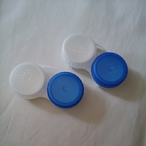 boshu rom re new fresh contact lens case 2 piece new goods unused 