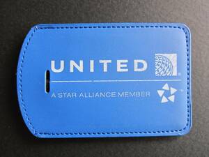  United Airlines # leather made tag # Star a Ryan s