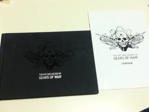 ゲーム特典 Gears of War3 ギアーズオブウォー3 THE ART AND DESIGN OF GEARS OF WAR 日本語完訳書付き