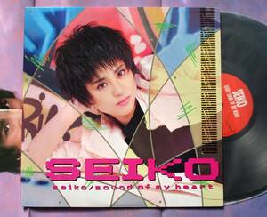 LP ポスター付【Sound Of My Heart】SEIKO(松田聖子)