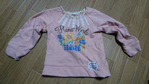 HanaWorld for children long sleeve sweatshirt 110 size USED 8