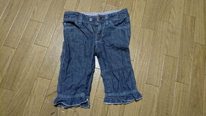 UNIQLO　ユニクロ　STYLE UP JEANS 子ども用ショートパンツ　110サイズ　USED 8