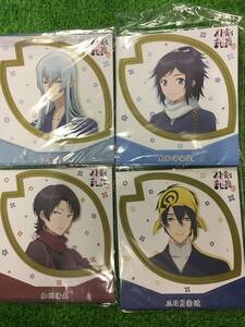 非売品★刀剣乱舞 花丸 桜型絵札 　4種