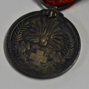 日本赤十字社 勲章：メダル？ 明治21年と思います？の画像4