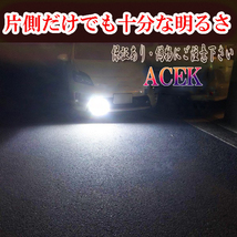 ブレイド AZE・GRE150系 ヘッドライト ハイビーム LED HB3 9005 車検対応 H18.12～_画像4