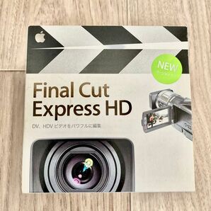 【美品】『 Final Cut Express HD 』動画編集ソフト