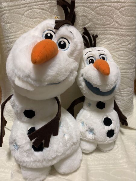 オラフ ぬいぐるみ セット アナ雪 ディズニー
