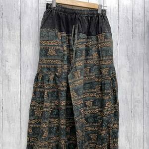  sarouel pants Aladdin pants Thai pants men's lady's free size cotton 100% b-564