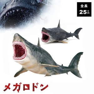 送料無料★玩具 メガロドン サメ 鮫 王者 模型 置物 バースデー おもちAiO