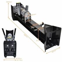 手動油圧式薪割り機 12t 手動 油圧式 カッター 直径160mm キャンプ　薪　ny557_画像9