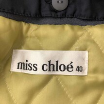良好◆Miss chloe ミスクロエ デザインジャケット サイズ40◆ グレー レディース アウター ヴィンテージ ファー襟_画像5