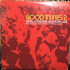 V.A. / Good Times 2 with Joey & Norman Jay UKオリジナル4LP