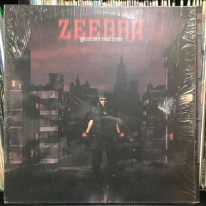 ZEEBRA / Based On A True Story 日本盤2LP シュリンク残