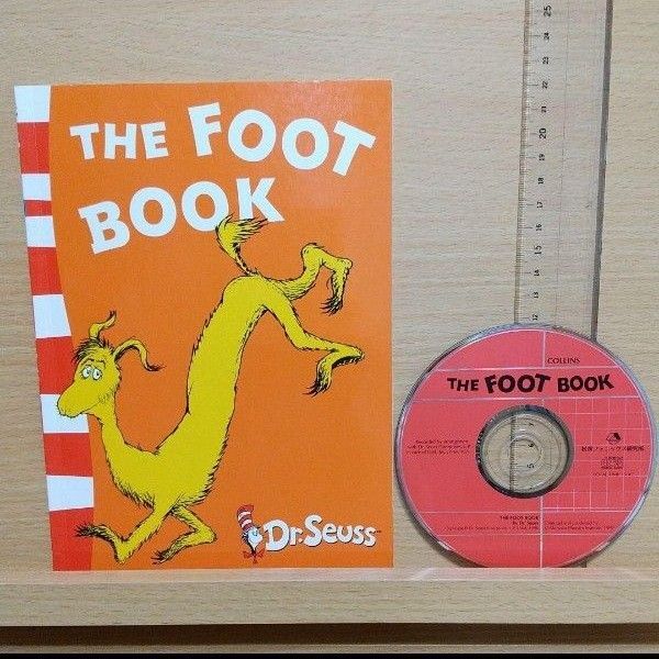 ★ 英語 洋書絵本 CD 多読 ドクタースース ライム 反対言葉 ペーパーバックThe Foot BookDr.Seuss