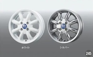 Tanto ファンBlackス/LA650S/LA660S：Genuine アルミWheelsset(15 Inch)(MiniLight)【カラー選択】