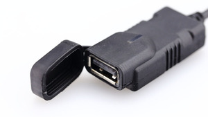 キジマ USBポート シングル インジケーター付 DC5V/2.1A【304-6247】