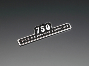 ドレミコレクション 750サイドカバーエンブレム Z2タイプ 両面テープ ZEPHYR750 20034