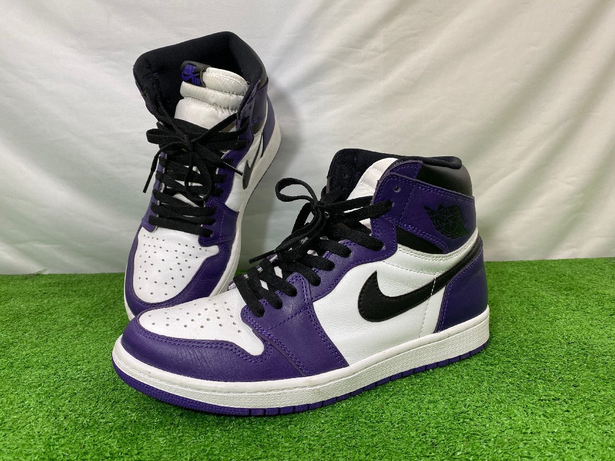 ヤフオク! -「nike air jordan 1 retro high og court purple」の落札 ...