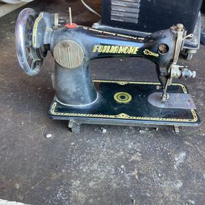  Showa Retro stepping sewing machine FUJIJANOME