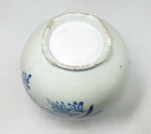 【F1012】 朝鮮美術 古陶磁 李朝 分院 牡丹文 壺 時代保証 箱付き_画像5